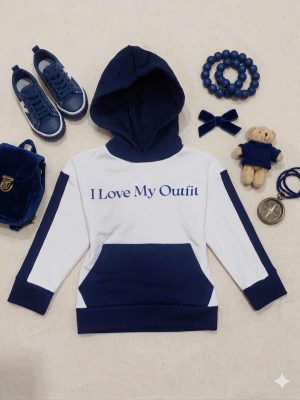 GRADE BLUSA MOLETOM I LOVE MY OUTFIT