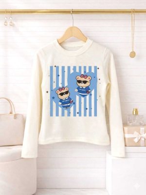 GRADE BLUSA MANGA LONGA URSO ELEGANTE